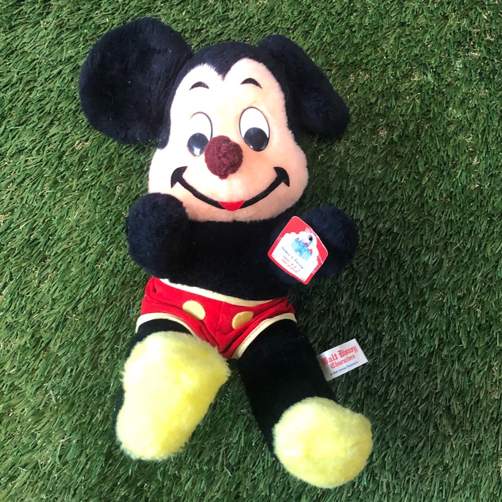 Vintage Mickey Mouse plush